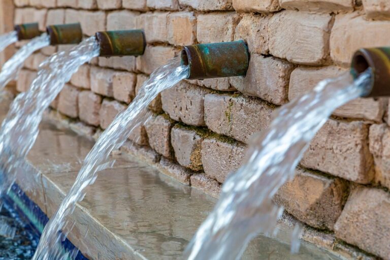 water, water pipes, drinking water, fresh, five, technology, nature, supply, fountain, metal, refreshment, flow, tube, water supply, water connection, outdoors, fluid, leak